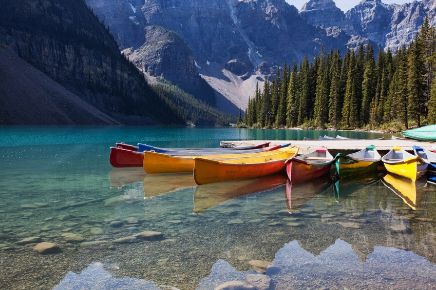 Canada in canoa